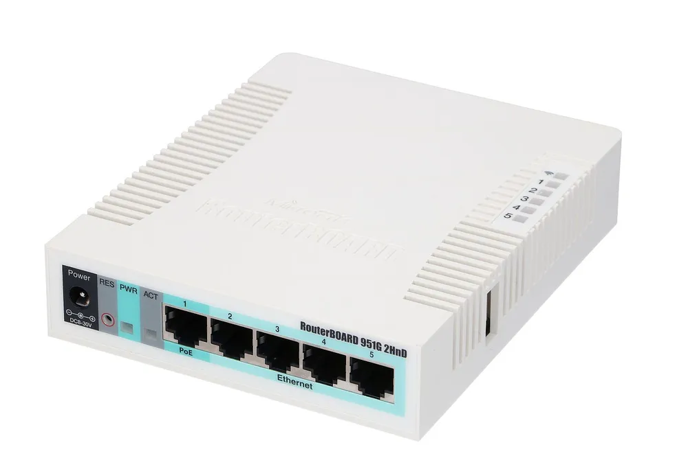 Mikrotik RB951G-2HnD Wireless Router ,RouterBOARD Gigabit Access Point ...